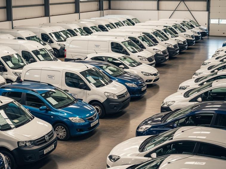 Dealer and fleet vehicles at UK auction site
